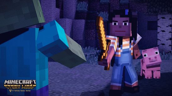 Первый эпизод Minecraft: Story Mode будет представлен в октябре